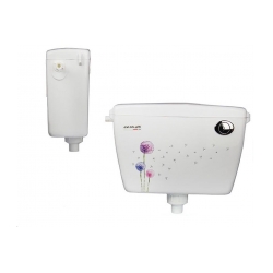 مشخصات، قیمت و خرید فلاش تانک ایران مدل لوتوس طرح دار دو زمانه