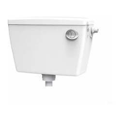 مشخصات، قیمت و خرید فلاش تانک ایران مدل روکار لوتوس دکمه ای ساده دو زمانه