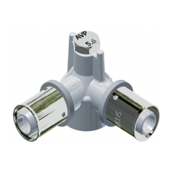 مشخصات، قیمت و خرید اتصالات پیشگام تراش اسپادانا PTE مدل سه راه دیواری توپیچ پرسی 90