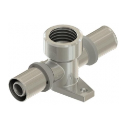 مشخصات، قیمت و خرید اتصالات پیشگام تراش اسپادانا PTE مدل سه راه صفحه دار توپیج پرسی 180