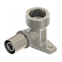 مشخصات، قیمت و خرید اتصالات پیشگام تراش اسپادانا PTE زانو صفحه دار روپیج پرسی