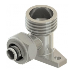 مشخصات، قیمت و خرید اتصالات پیشگام تراش اسپادانا PTE مدل زانو صفحه دار روپیچ کوپلی