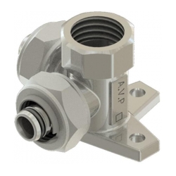 مشخصات، قیمت و خرید اتصالات پیشگام تراش اسپادانا PTE مدل سه راه صفحه دار توپیچ کوپلی 90