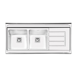 مشخصات، قیمت و خرید سینک ایلیا استیل 1062روکار