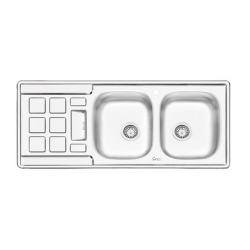 مشخصات، قیمت و خرید سینک ایلیا استیل 4021 توکار