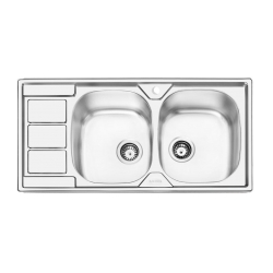 مشخصات، قیمت و خرید سینک ایلیا استیل 2051 توکار