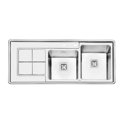 مشخصات، قیمت و خرید سینک ایلیا استیل مدل 2067 توکار