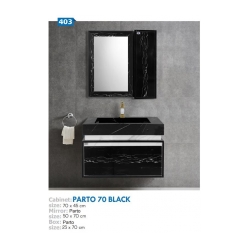 مشخصات، قیمت و خرید فول ست صدف باکس مدل پرتو 70 دیواری(مشکی)