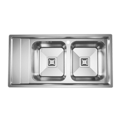 مشخصات، قیمت و خرید سینک کن 6132 توکار سایز 50*100