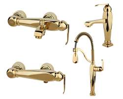 مشخصات، قیمت و خرید شیرآلات راسان Rassan آلیس طلایی