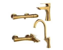 مشخصات، قیمت و خرید شیرآلات راسان Rassan آتیس طلا مات